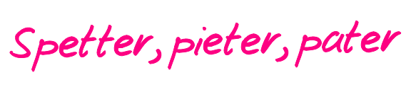 Spetter, pieter, pater