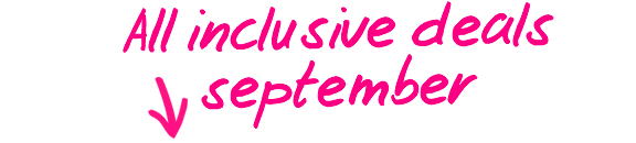 All inclusive deals september