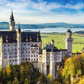 Sprookjesachtig Schloss Neuschwanstein; hotspot nr. 1 in Duitsland