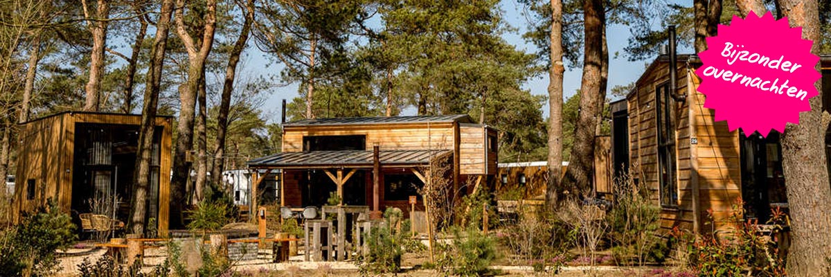 Leuke tiny houses op de Veluwe