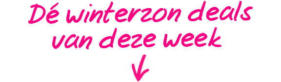 Dé winterzon deals van deze week